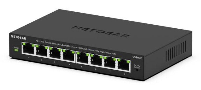 Netgear Gs308e, Conmutador Gs308e-400eus