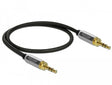 EAN 4043619857845 - DeLOCK 85784 cable de audio 0,5 m 3,5mm Negro, Gris imagen 1