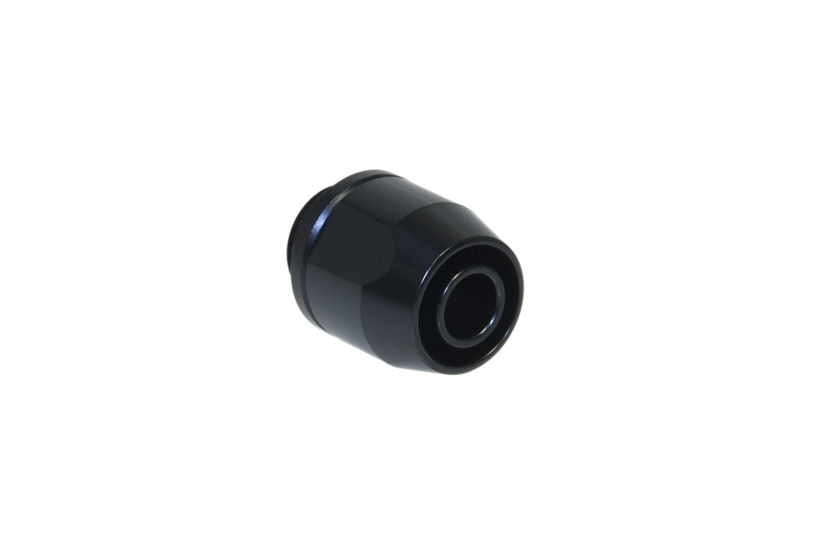 Tobera De  Rosca Alphacool Hf Tpv Metal - Recta - Negra 17454