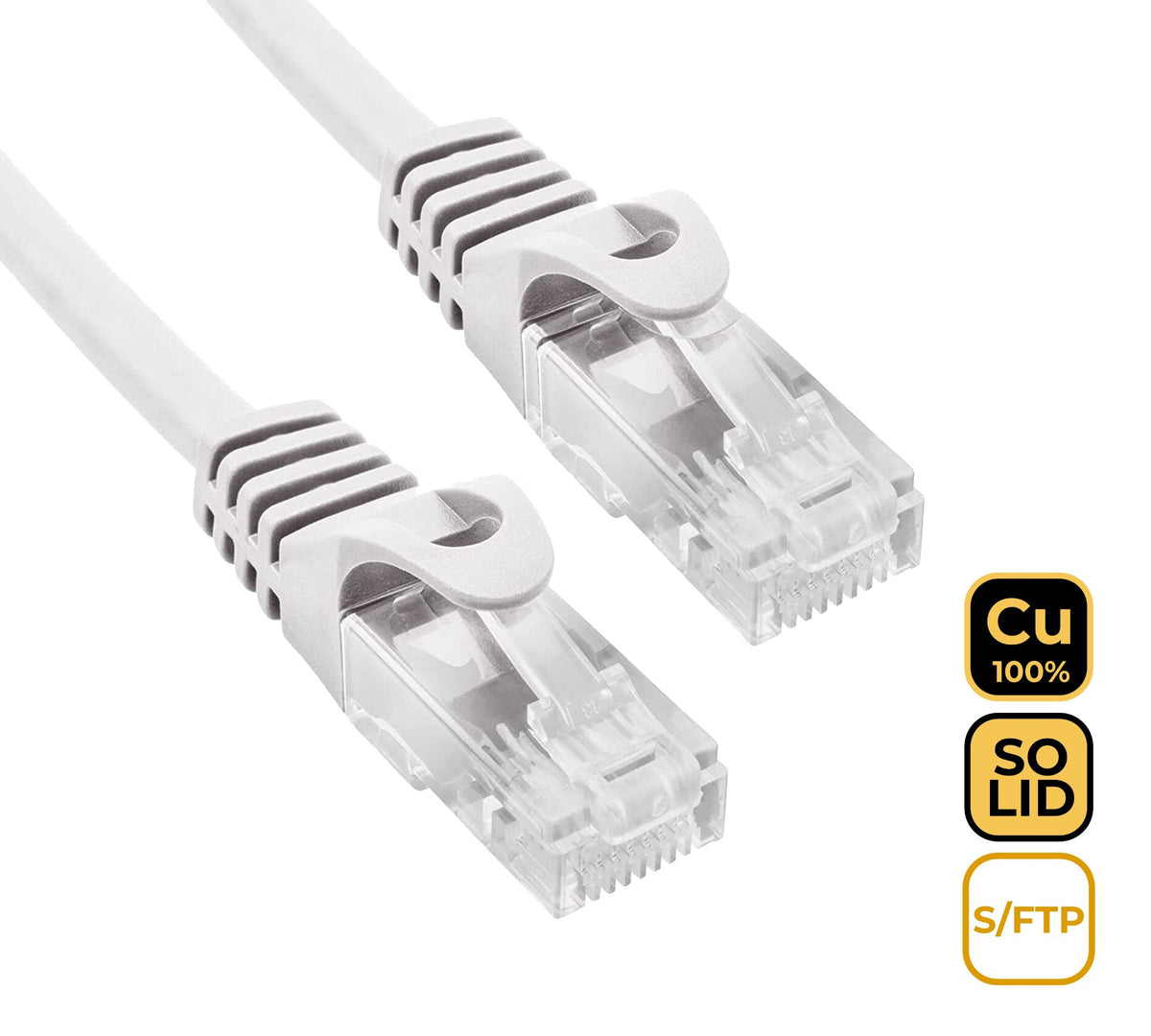 Cable De Red Rj45 S Ftp Phasak Phk 2001 Cat.6a 1m Gris