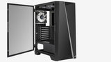 Caja Semitorre Atx Aerocool Mirage V2 Rgb Con Panel De Cristal (Negro)