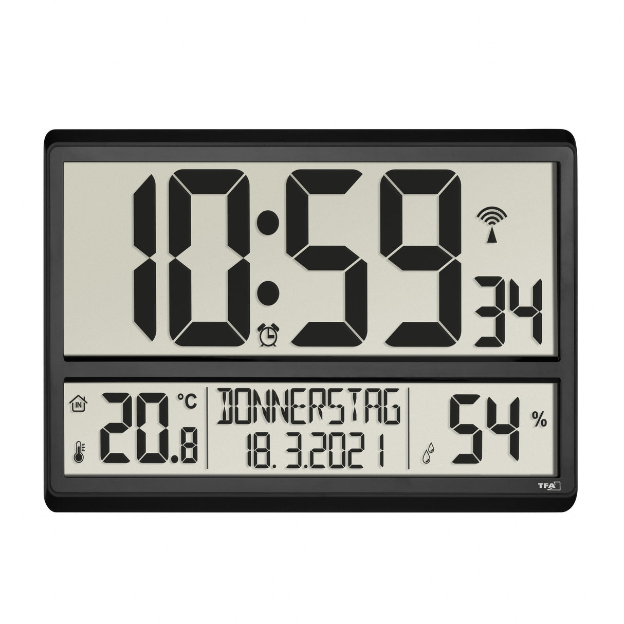 EAN 4009816036773 - TFA-Dostmann 60.010709 estación meteorológica digital Negro Batería imagen 2