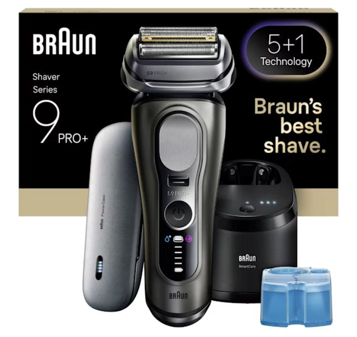 Braun Afeitadora 553858 / Series 9 Pro+ 9675cc Gris, Plata