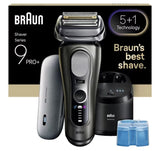 Braun Afeitadora 553858 / Series 9 Pro+ 9675cc Gris, Plata