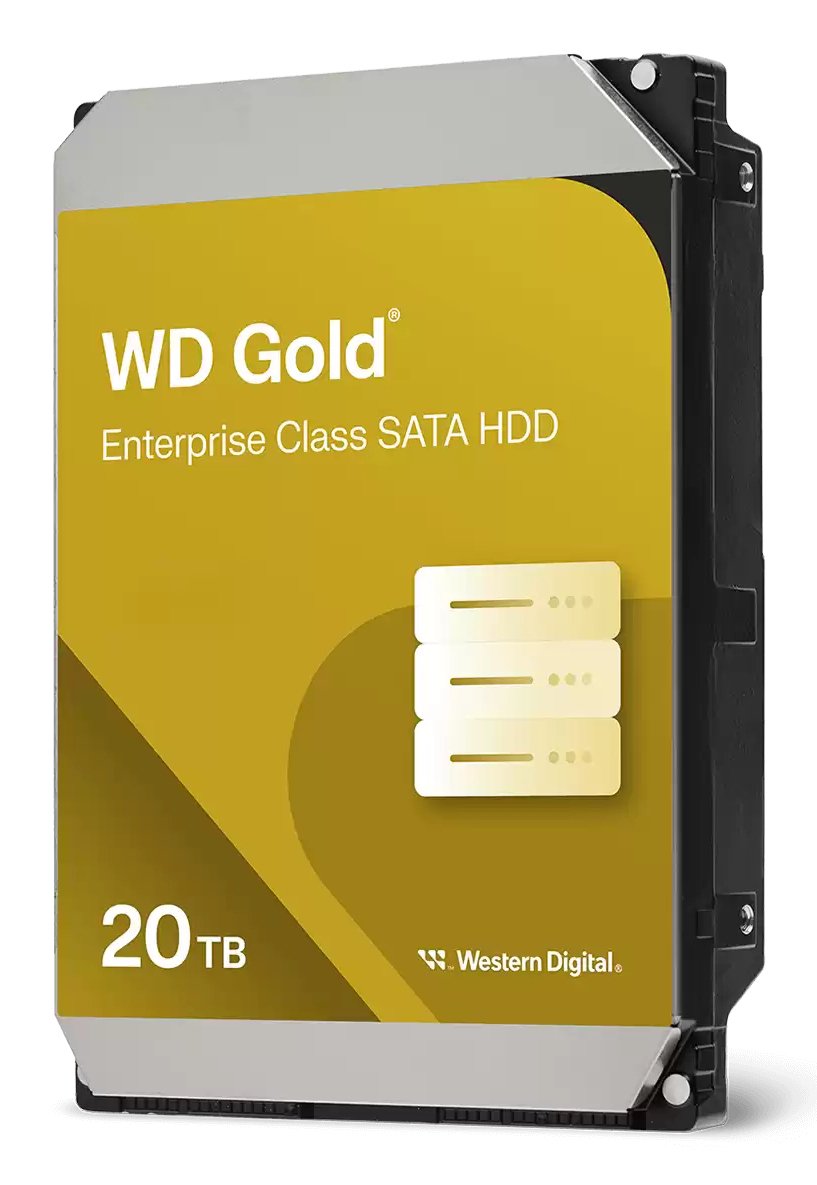 EAN 0718037904665 - Western Digital Gold WD203KRYZ disco duro interno 20 TB 7200 RPM 512 MB 3.5" SATA imagen 1