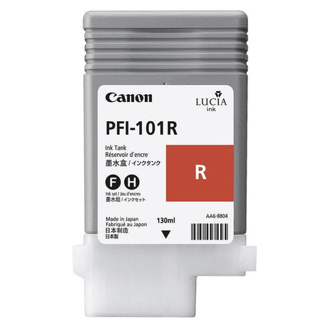 EAN 4960999299716 - Canon PFI-101R cartucho de tinta 1 pieza(s) Original Rojo imagen 1