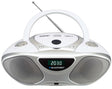 EAN 5901750502316 - Blaupunkt BB14WH reproductor de CD Plata, Blanco Grabadora de CD imagen 1