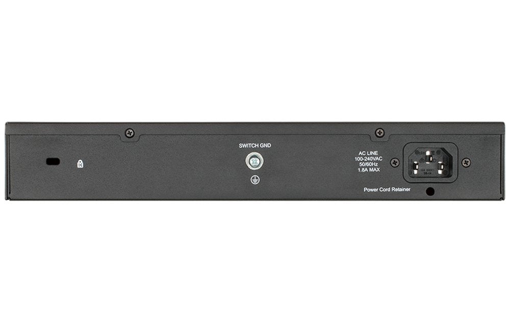 D-Link Dgs-1100-18pv2 Switch Gestionado L2 Gigabit Ethernet (10/100/1000) Energía Sobre Ethernet (Poe) 1u Negro