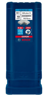 Bosch Professional Expert Taladro Percutor Sds-Plus-7x, Ø 10 Mm, 50 Piezas Longitud Útil 100 Mm 2608900193