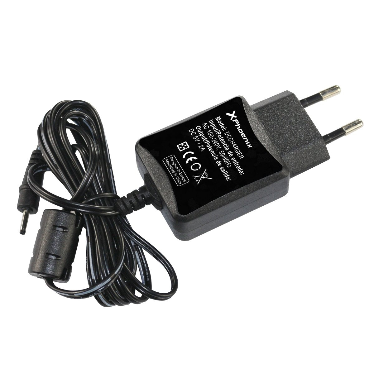 Cargador Adaptador Universal Ac/Dc Universal De Pared Phoenix Phdccharger 5v 2a Negro