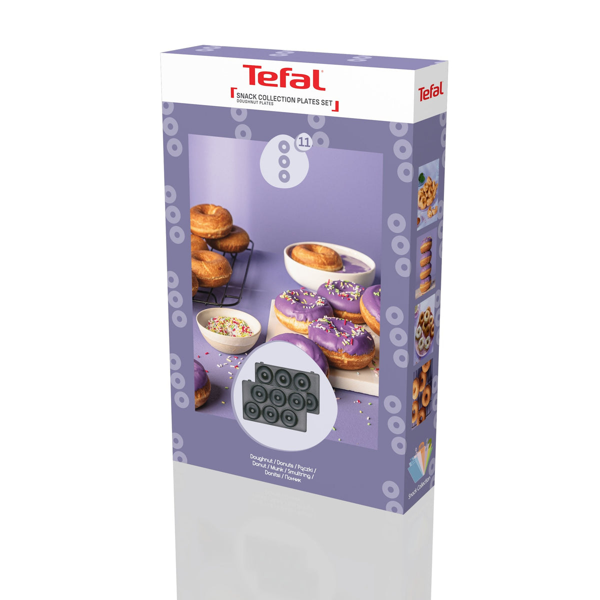 Tefal Xa8111f0 Doughnut Plates