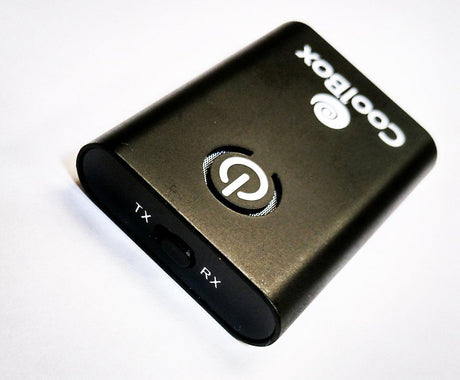 EAN 8436556145759 - CoolBox COO-BTALINK transmisor de audio inalámbrico 3,5 mm 15 m Negro imagen 3