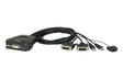 EAN 0672792004575 - ATEN CS22D-AT interruptor KVM Negro imagen 1