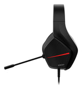 Auricular Krom Kopa Move  Gamng Estereo Negro Rojo