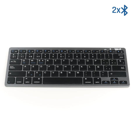 EAN 8435364316917 - iggual IGG316917 teclado QWERTY Negro, Gris imagen 8