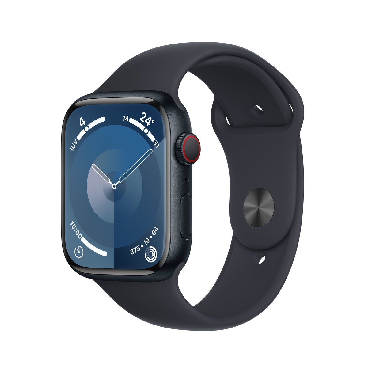 EAN 195949024399 - Apple Watch Series 9 45 mm Digital 396 x 484 Pixeles Pantalla táctil 4G Negro Wifi GPS (satélite) imagen 1