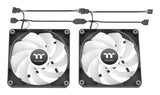 Ventilador 140mm Thermaltake Ct140 Reverse Argb Sync Pc Cooling Fan 2 Pack
