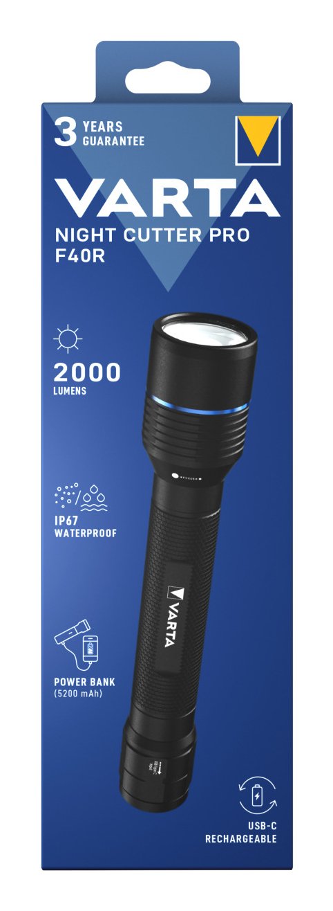 Linterna Night Cutter Pro F20r Recargable 1000 Im