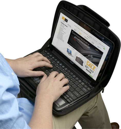 Maletín Case Logic Qns-111 Black 11.6" Negro
