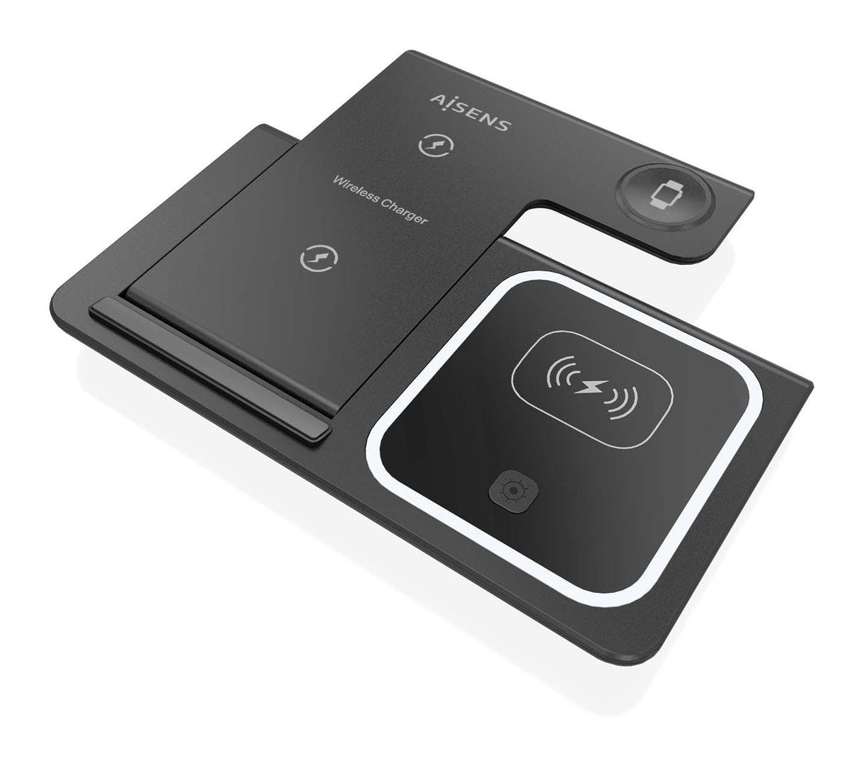 EAN 8435739901687 - AISENS ASCH-15W3WC043-BK cargador de dispositivo móvil Auriculares, Teléfono móvil, Smartphone, Reloj int imagen 3