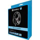 Auriculares Sandberg Play N Go Negro