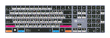 EAN 5707795023287 - Logickeyboard LKB-PSLR-TPC teclado Hogar / Oficina USB + Bluetooth QWERTY Francés Negro imagen 2