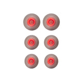 Auriculares Intrauditivos Ngs Cross Rally Con Micrófono Jack 3.5 Plateados