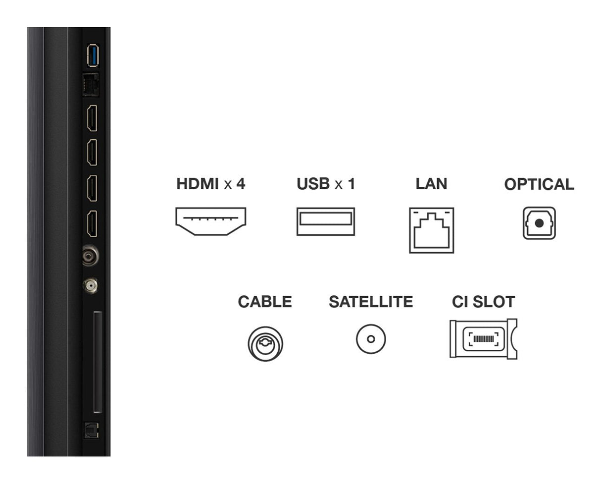 Televisor Tcl 85" 85c6k Smart Tv  Mini Led Uhd 4k Hdr