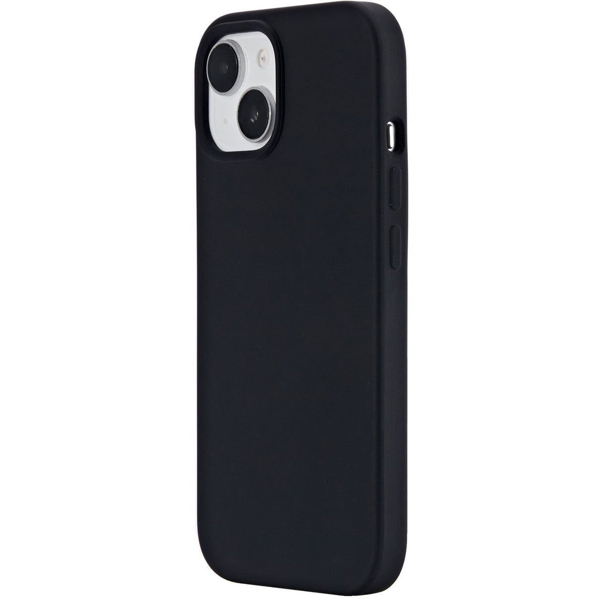 Infinite Rome Iphone 15 - Silicone Case For Magsafe - Charging Black 100% Recycled Silicone