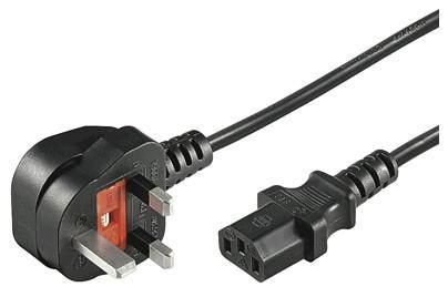 EAN 5706998773876 - Microconnect PE090405 cable de transmisión Negro 0,5 m Enchufe tipo G C13 acoplador imagen 1