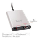 EAN 8719214470722 - CLUB3D CSV-1577 divisor de video USB Tipo C 2x DisplayPort imagen 6