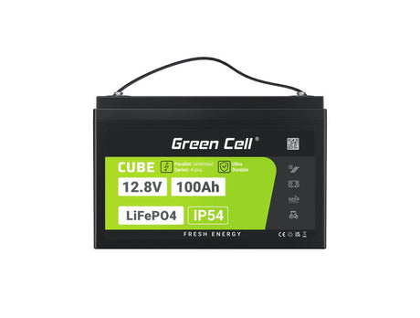 EAN 5904326374836 - Green Cell LFPGC12V100AH batería para sistema ups Fosfato de hierro-litio (LiFePo4) 12,8 V 100 Ah imagen 4