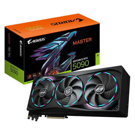EAN 4719331355807 - GIGABYTE AORUS GeForce RTX 5090 MASTER 32G NVIDIA imagen 1