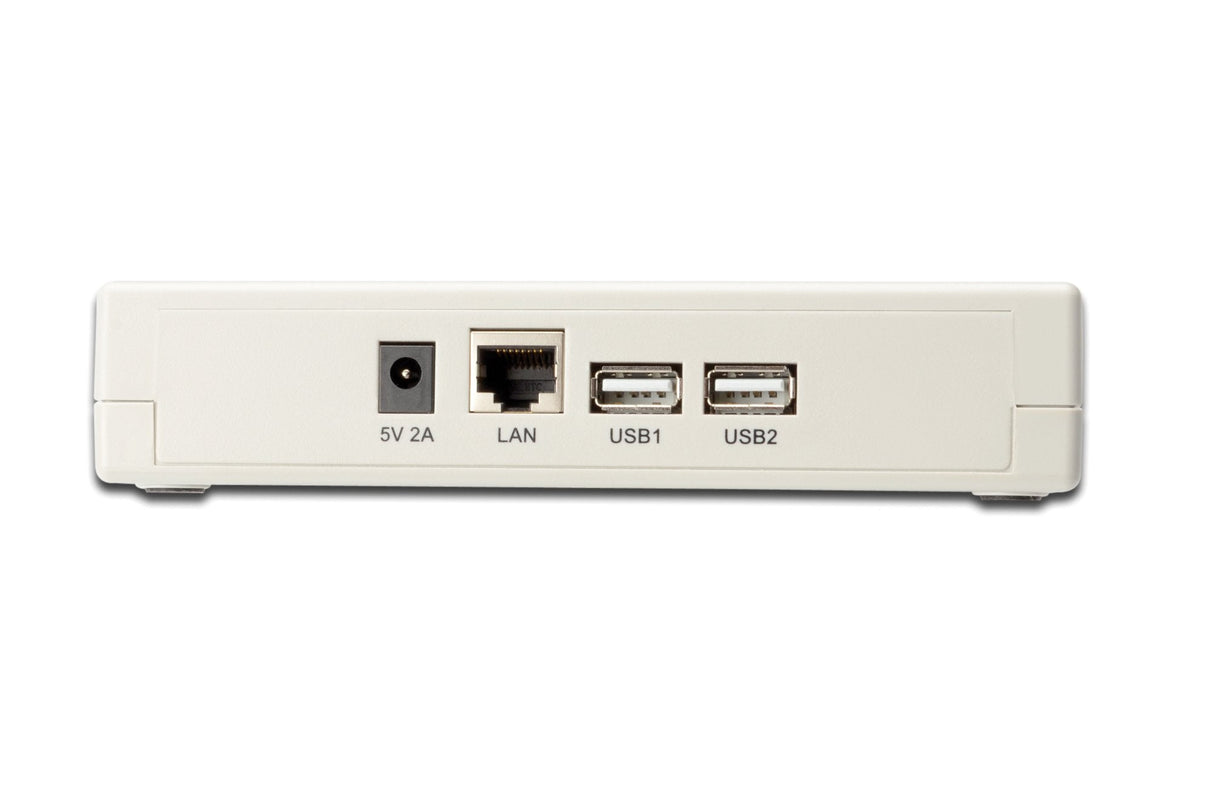 EAN 4016032315346 - Digitus DN-13006-1 servidor de impresión LAN Ethernet Blanco imagen 2