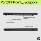 Portátil Hp 15 Fd0220ns 15.6 " I5 1334u  8gb Ssd 512gb W11 Plata