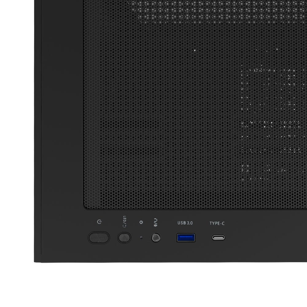 Caja Pc P30air Matx Mini Argb Ventiladoresx3 Negro
