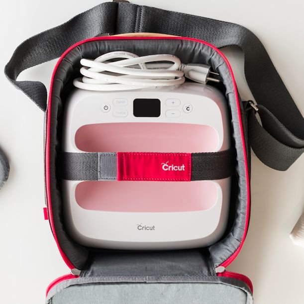 Cricut 2006218 Bolso Y Bandolera Gris, Rosa