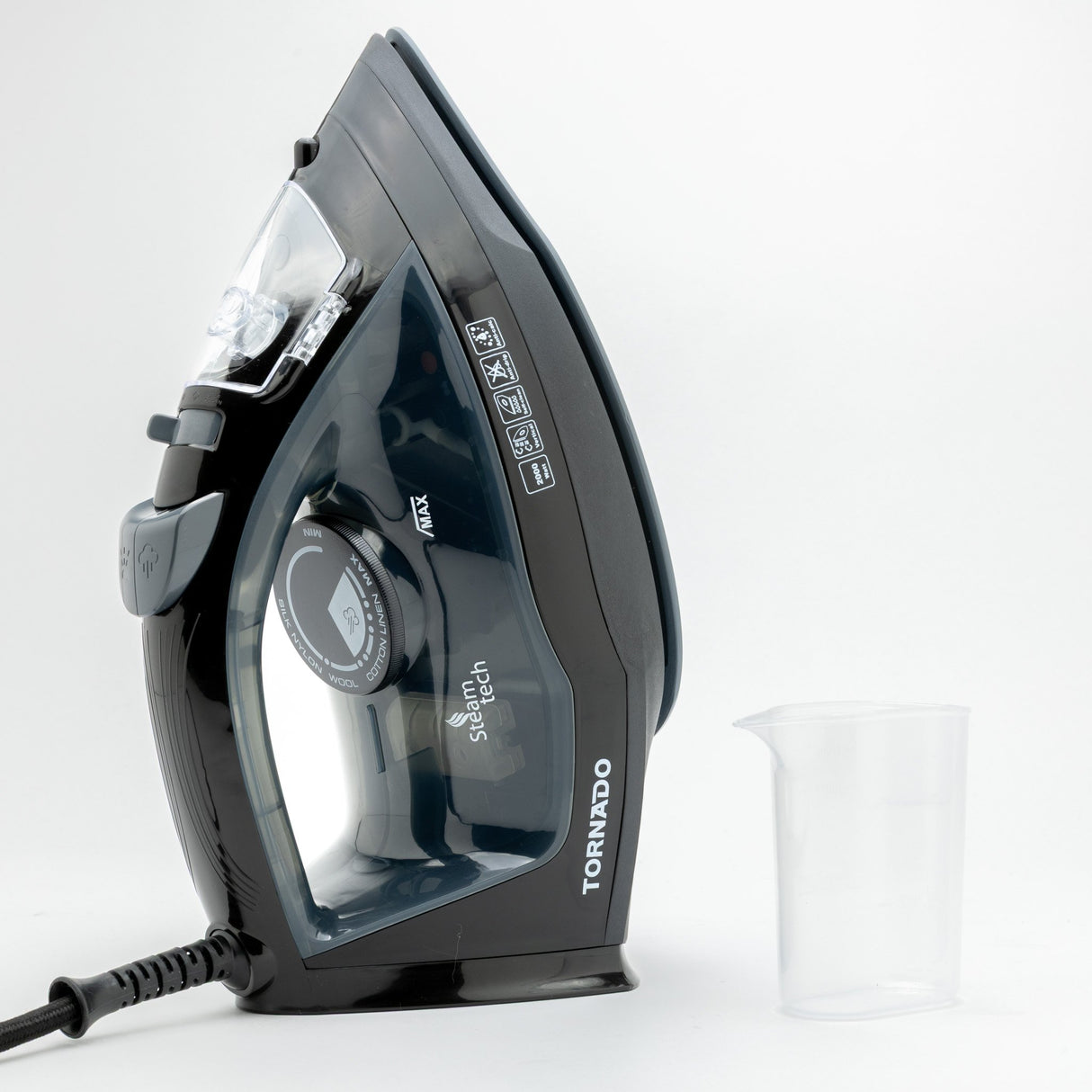 EAN 6221127467130 - TORNADO TST-2000G plancha Plancha a vapor Suela de cerámica 2000 W Negro imagen 10