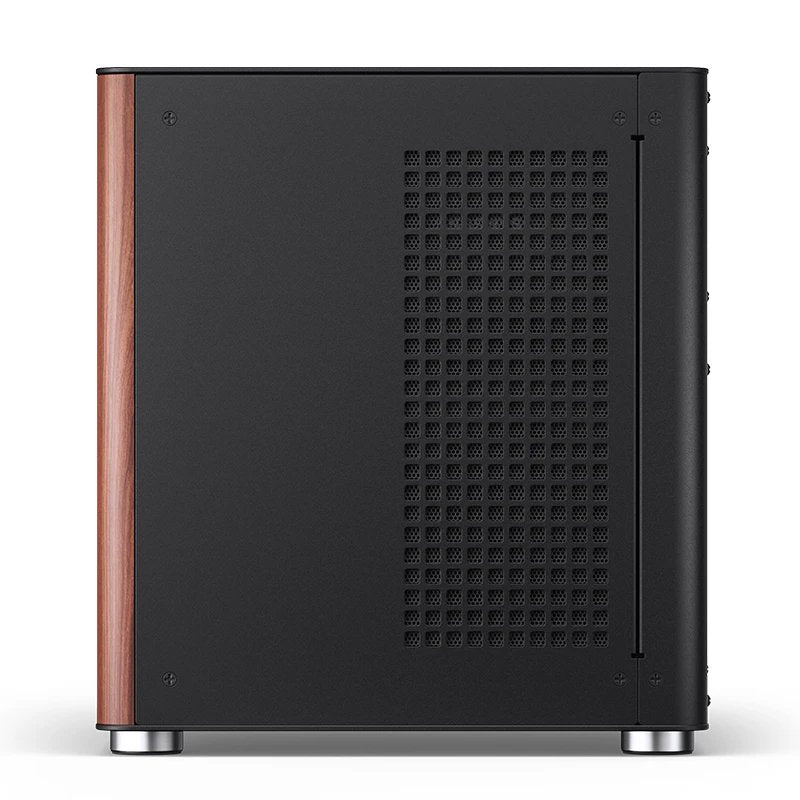Jonsbo Tk-0 Pc Carcasa, Mini-Tower, Mini-Itx, Tempered Glass, Madera - Negro