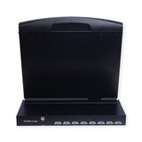 Value 19-Zoll-Kvm-Switch, 8-Port, 48 Cm (19") Tft (16:9), Vga, Usb, De-Layout