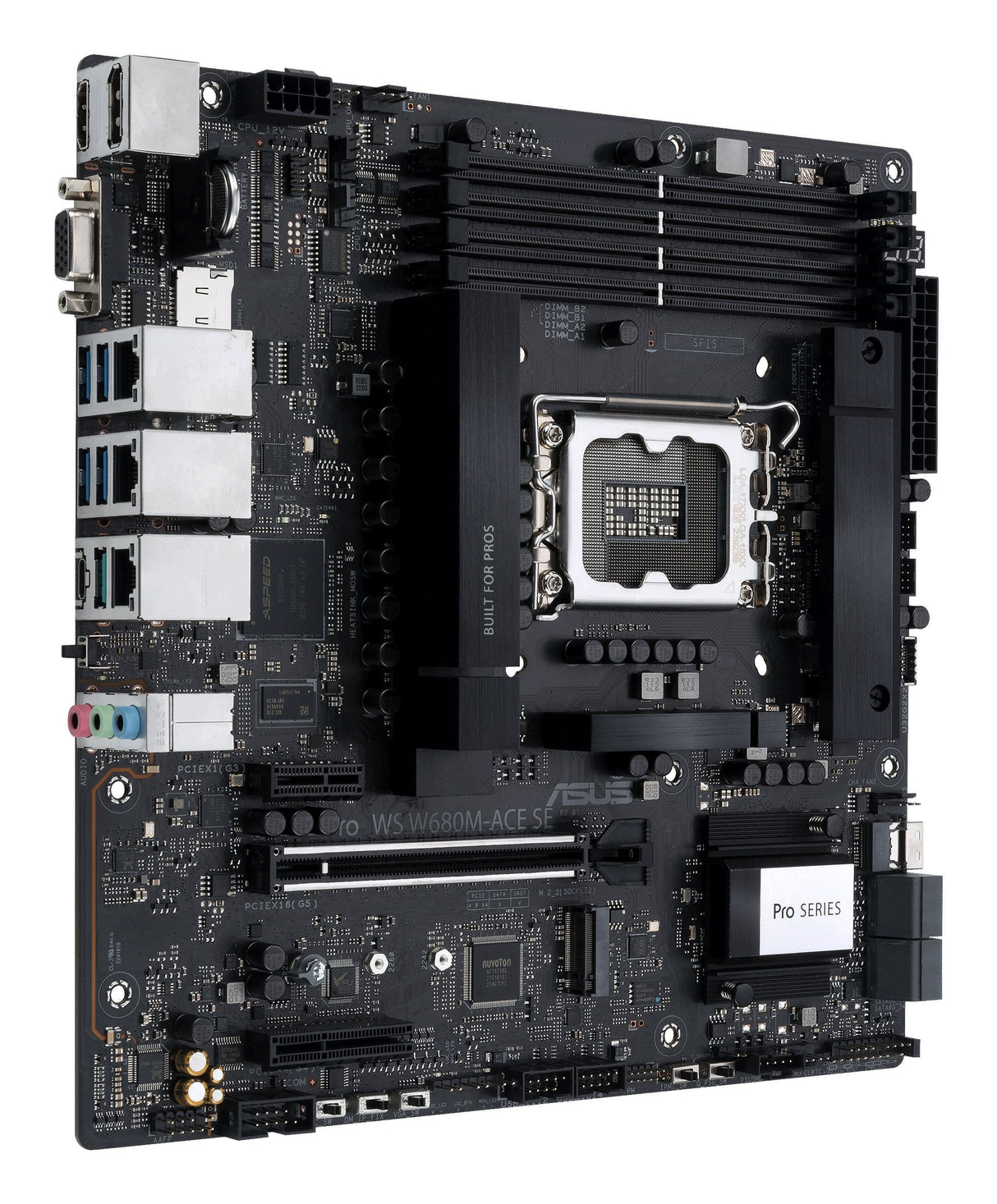 EAN 4711387298190 - ASUS PRO WS W680M-ACE SE Intel W680 LGA 1700 micro ATX imagen 2