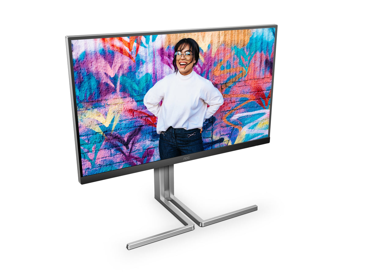 Monitor Aoc Q27u3cv  27" Qled Negro
