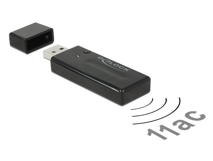 Delock 12463 Adaptador Wifi Usb3.0 2dbi 2,4+5 Ghz