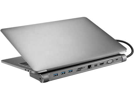 EAN 5705730136238 - Sandberg 136-23 base para portátil y replicador de puertos USB 3.2 Gen 1 (3.1 Gen 1) Type-C Plata imagen 2