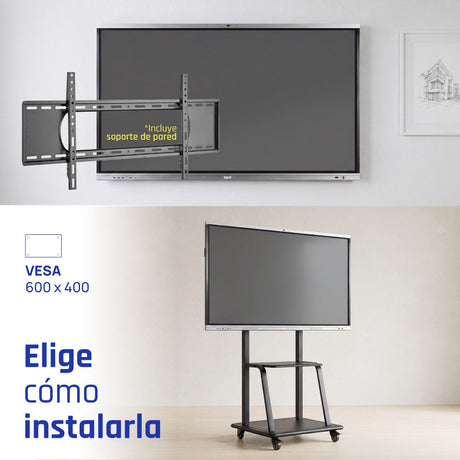 EAN 8435364320082 - iggual Orchid 75 Webcam Panel plano interactivo 190,5 cm (75") LED Wifi 400 cd / m² 4K Ultra HD Negro Pan imagen 8