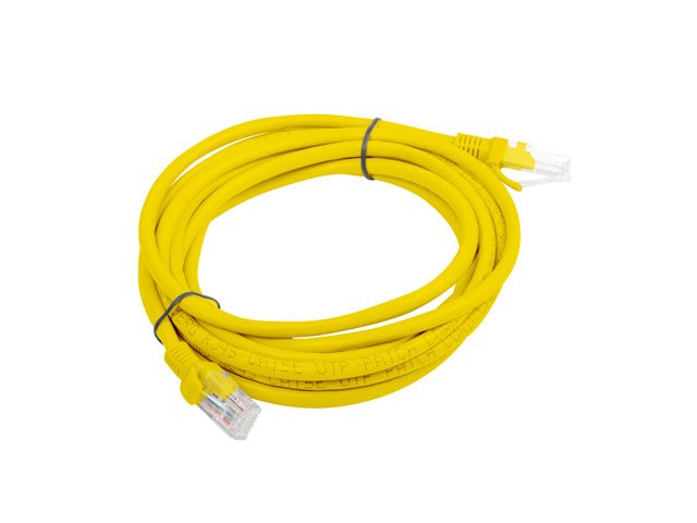 Lanberg Cable De Red Pcu6-10cc-0300-Y,Rj45,Utp,Cat 6,3m,Amarillo