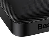 Baseus Bipow 10000mah 2xusb Usb-C 20w Negro