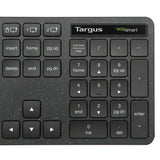 Targus Ecosmart Teclado Full Size Antimicrobiano Inalámbrico Bluetooth 5.0 2.4 Ghz Azerty Francés Negro