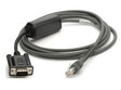 EAN 5706998710338 - Zebra CBA-R10-S07ZBR cable de serie Negro 2,13 m DB9 RJ-45 imagen 1
