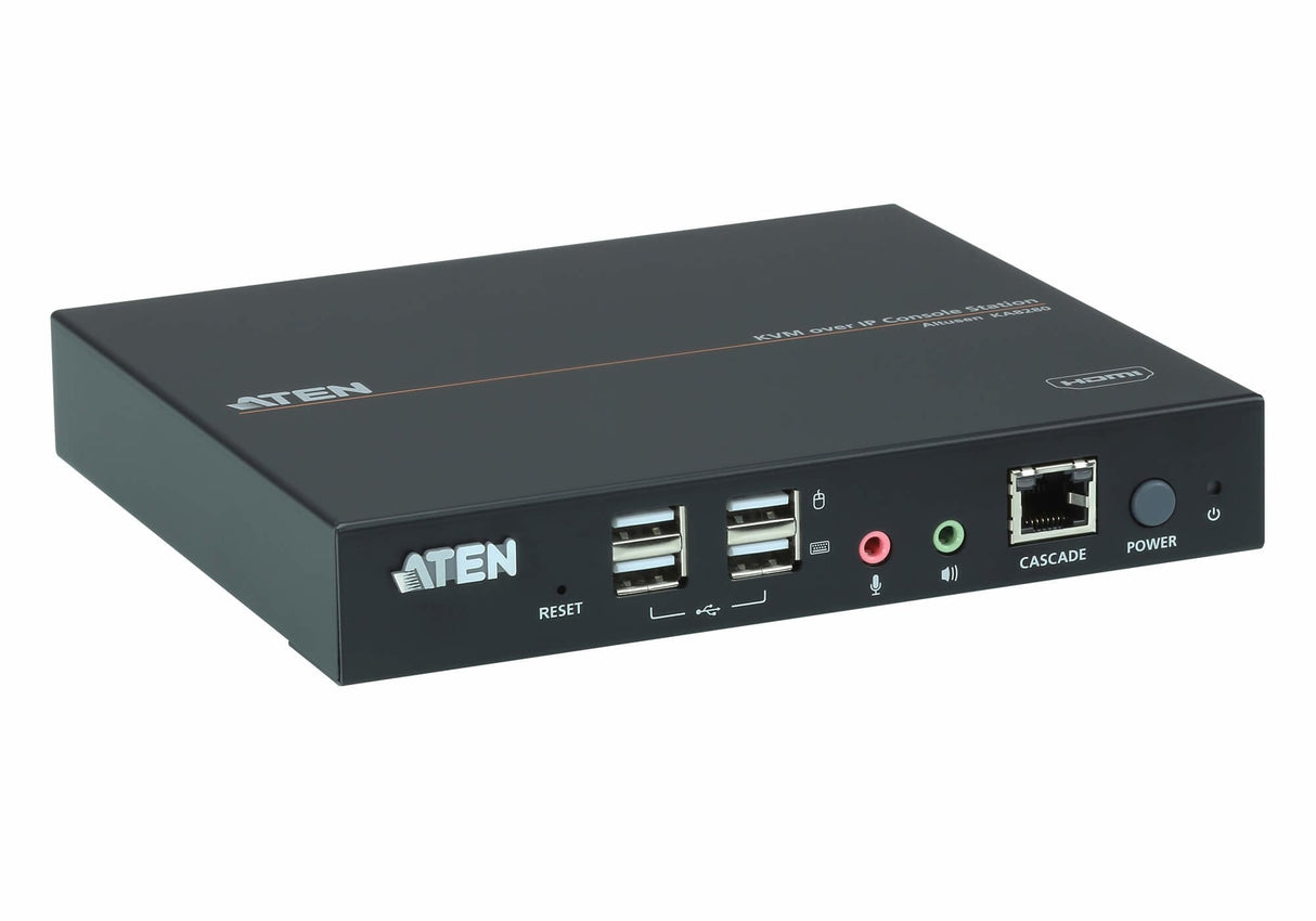 EAN 4719264646980 - ATEN KA8280-AX-G interruptor KVM Montaje en rack Negro imagen 4